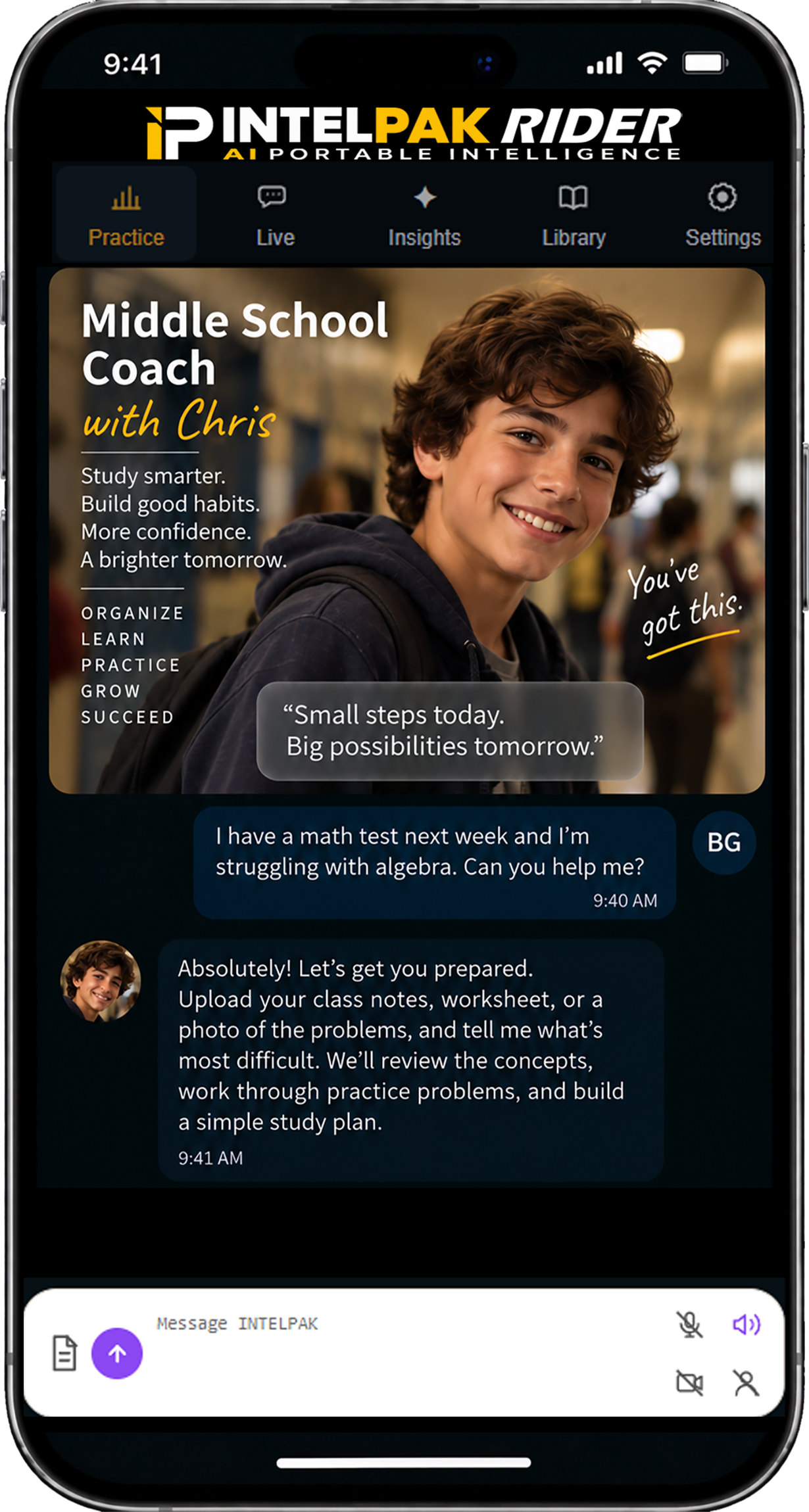 Middle School Coach